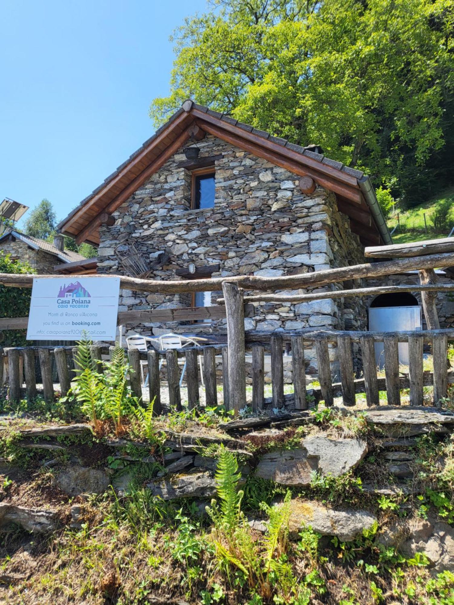 Villa Casa Poiana Ronco sopra Ascona Esterno foto