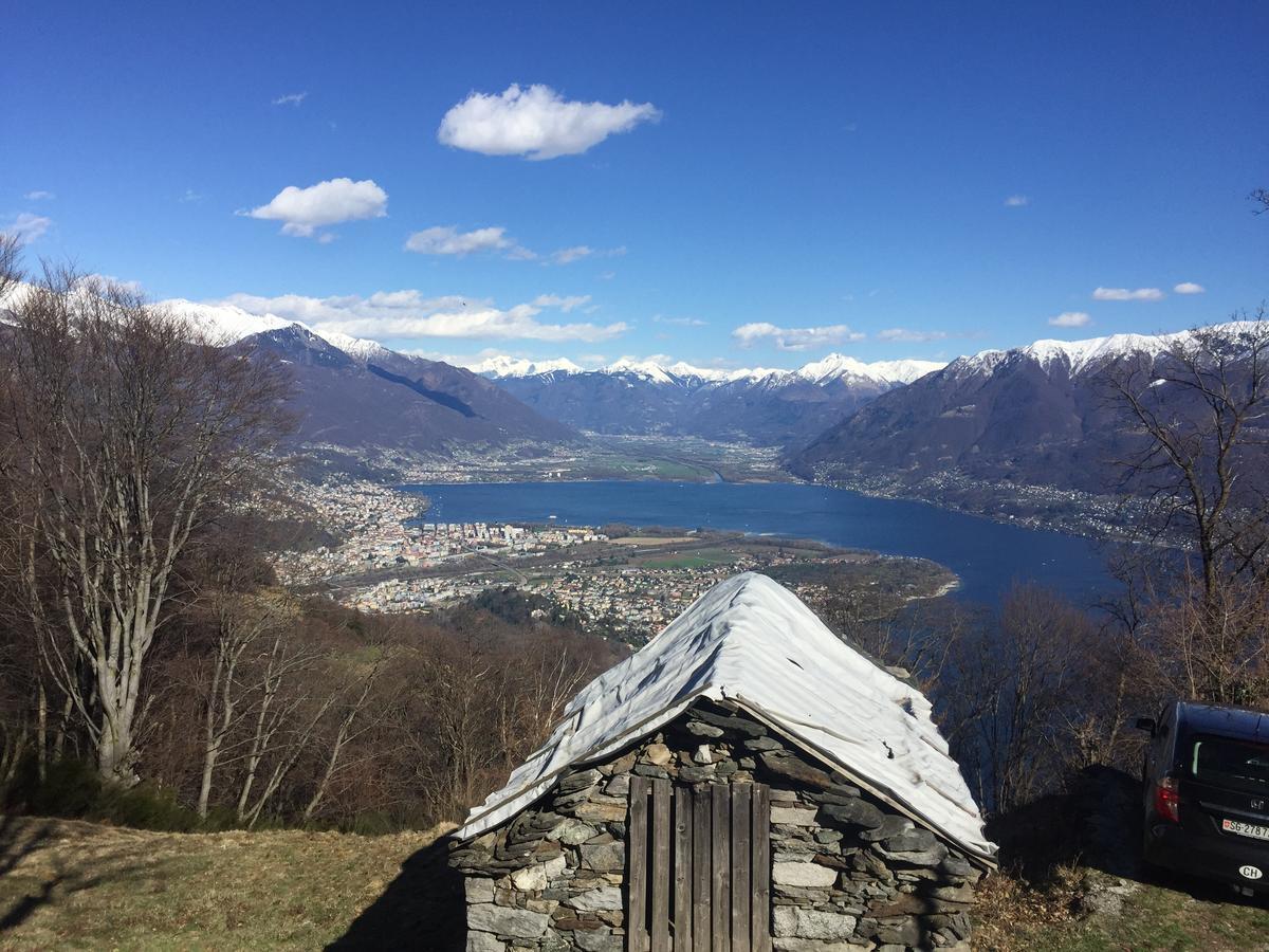 Villa Casa Poiana Ronco sopra Ascona Esterno foto